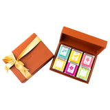 Leather Tea Chest – 6 Premium Tea Blends in Gift Box